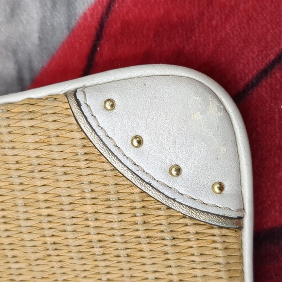 Coach straw flower wristlet - Picture 8 of 16